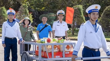 Mang mùa xuân ra quần đảo Trường Sa