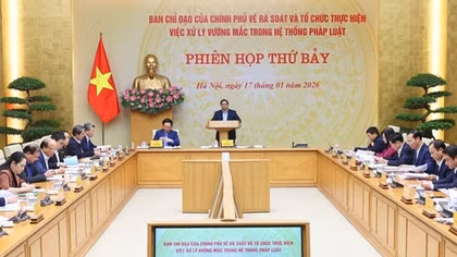 Tháo gỡ vướng mắc trong hệ thống pháp luật để tạo động lực tăng trưởng
