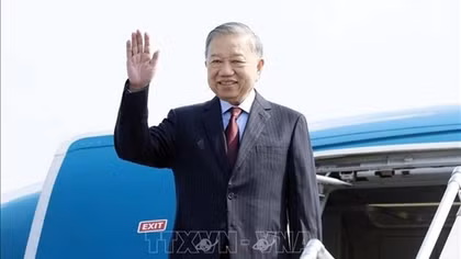 Tổng Bí thư, Chủ tịch nước Tô Lâm lên đường thăm cấp Nhà nước tới Cộng hòa Ấn Độ