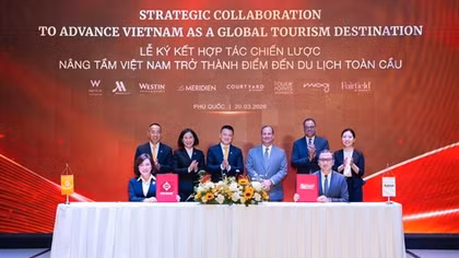 Sun Group – Marriott International hợp tác chiến lược, nâng tầm Việt Nam thành điểm đến du lịch toàn cầu