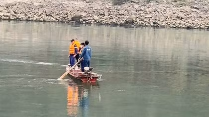 Tìm thấy thi thể nạn nhân mất tích trên sông Đà