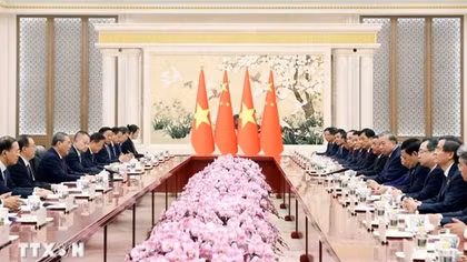 Việt Nam-Trung Quốc phấn đấu xác lập tầm cao mới cho hợp tác kinh tế, thương mại
