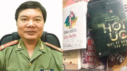Thượng tá, nhà văn Bùi Anh Tấn: Phát sáng từ “Một thế giới không có đàn bà”
