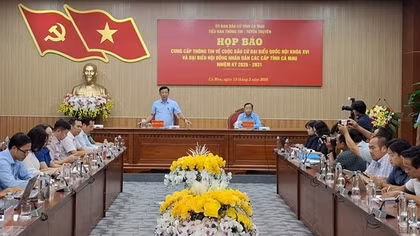 Trên 1,8 triệu cử tri tỉnh địa đầu cực Nam Tổ quốc sẵn sàng cho ngày hội non sông