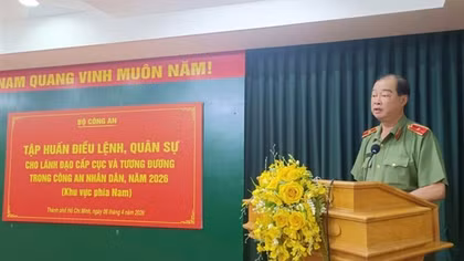 Nâng cao hiệu quả công tác điều lệnh, quân sự, giữ vững kỷ cương, kỷ luật trong CAND