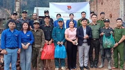 Ấm áp sự sẻ chia với lực lượng Công an tham gia “Chiến dịch Quang Trung”