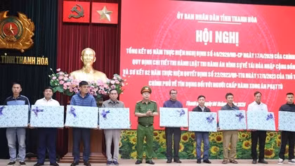 Thanh Hóa: Gần 800 người chấp hành xong án phạt tù được vay vốn làm ăn