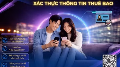MobiFone hướng dẫn khách hàng xác thực thông tin thuê bao nhanh chóng, thuận tiện