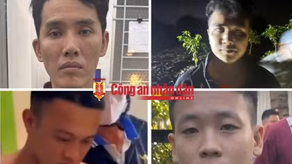 Đã bắt giữ toàn bộ 4 đối tượng trốn khỏi trại tạm giam ở An Giang