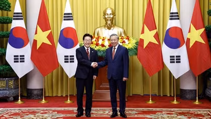 Báo chí Hàn Quốc: Tổng thống Lee muốn cùng Việt Nam tạo nên “kỳ tích sông Hồng”