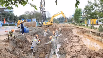 13 công trình chống ngập khẩn cấp có giúp Thủ đô hết ngập úng?