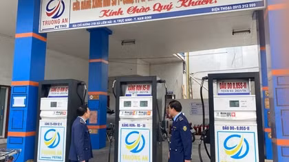 Xử phạt 1 doanh nghiệp xăng dầu bán cao hơn mức tối đa quy định