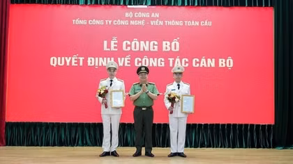 Công bố quyết định về công tác cán bộ của Tổng công ty GTEL