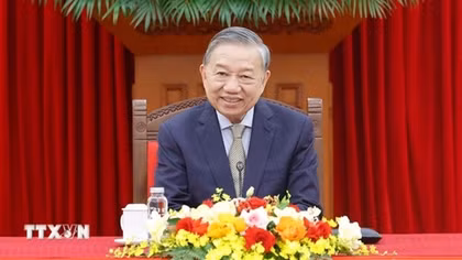 Tổng Bí thư Tô Lâm điện đàm với Tổng thống Hàn Quốc Lee Jae Myung