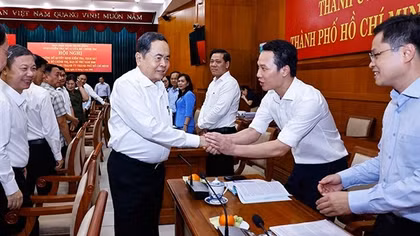 Chủ tịch Quốc hội dự công bố quyết định kiểm tra, giám sát đối với Ban Thường vụ Thành ủy TP Hồ Chí Minh