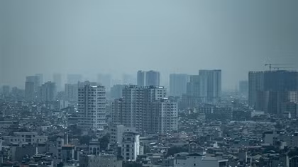 Không khí miền Bắc tiếp tục ở mức xấu hoặc rất kém