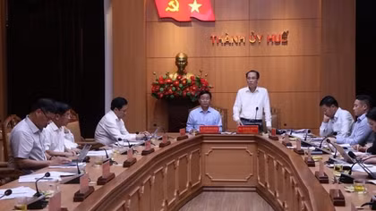 Công bố quyết định kiểm tra, giám sát đối với Ban Thường vụ Thành ủy Huế
