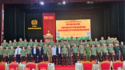 Học viện Chính trị CAND khẳng định vai trò trọng điểm đầu ngành về khoa học chính trị