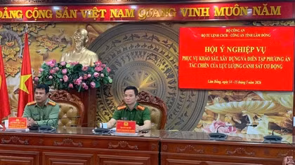 CSCĐ chủ động xây dựng phương án bảo đảm ANTT Tây Nguyên