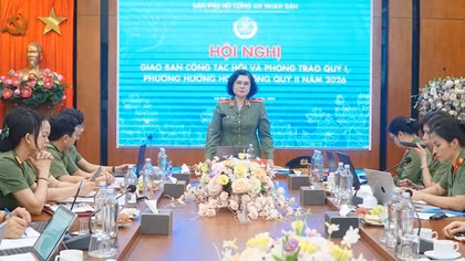 Hội phụ nữ Công an nhân dân triển khai các mặt công tác, gắn với nhiệm vụ chính trị