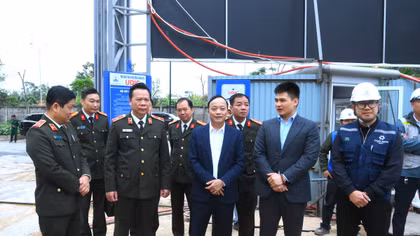 Thứ trưởng Đặng Hồng Đức kiểm tra tiến độ triển khai các dự án xây dựng nhà ở cho lực lượng vũ trang Công an nhân dân