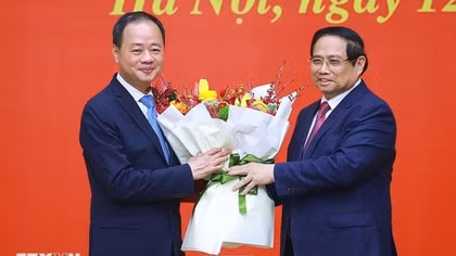 Trao quyết định bổ nhiệm Chủ tịch Viện Hàn lâm Khoa học và Công nghệ Việt Nam