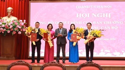 Ông Trần Anh Tuấn thôi giữ chức Giám đốc Sở Khoa học và Công nghệ Hà Nội