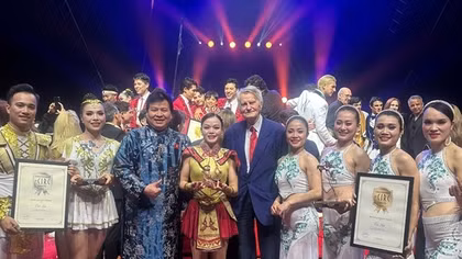 Xiếc Việt thắng lớn tại Liên hoan Xiếc quốc tế Con voi Vàng 2026