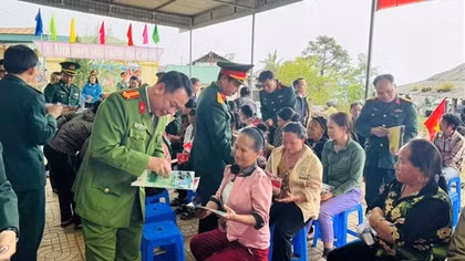 Công an xã Na Ngoi: Điểm tựa bình yên của nhân dân