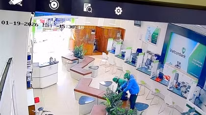 Truy bắt đối tượng cướp ngân hàng tại Gia Lai