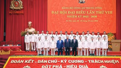 Lực lượng Công an nhân dân quyết tâm thực hiện 3 mục tiêu chiến lược của Đảng