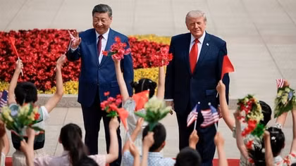 Trung Quốc trải thảm đỏ đón ông Trump