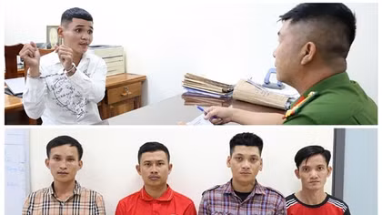 Tạm giữ 5 đối tượng về hành vi “Giết người” và “Gây rối trật tự công cộng”