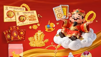 Khai xuân rước lộc vàng, trang sức Bảo Tín Minh Châu an tâm tích lũy tài sản