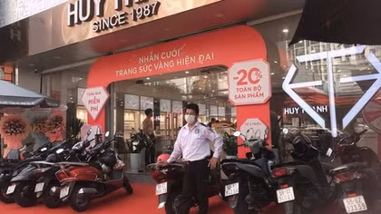 Vàng bạc đá quý Huy Thành bị thanh tra, xử phạt
