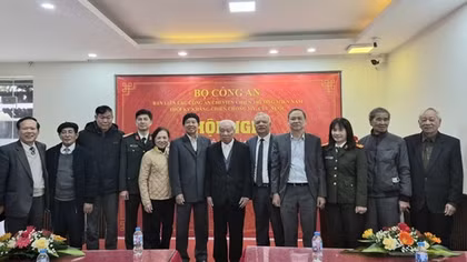 Ban liên lạc Công an chi viện chiến trường miền Nam với nhiều hoạt động thiết thực, ý nghĩa