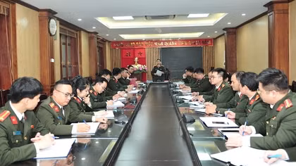 Đảm bảo "Ngày hội toàn dân đi bầu cử" diễn ra trong điều kiện tốt nhất về an ninh, trật tự