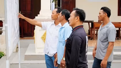 Xã biên giới biển Cần Thơ hướng về ngày hội toàn dân