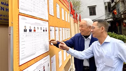 Hà Nội công bố danh sách 125 người trúng cử HĐND TP nhiệm kỳ 2026-2031