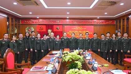 Cơ quan Ủy ban kiểm tra Đảng ủy Công an Trung ương phải gương mẫu đi đầu trong tất cả các mặt công tác