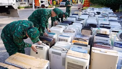 Bắt giữ số lượng lớn máy lọc không khí và máy lạnh không rõ nguồn gốc xuất xứ