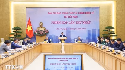 Thủ tướng chủ trì họp Ban Chỉ đạo Trung tâm tài chính quốc tế tại Việt Nam