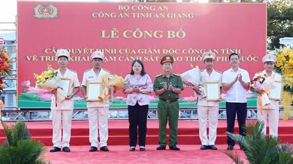 Thành lập Trạm Cảnh sát giao thông Phú Quốc