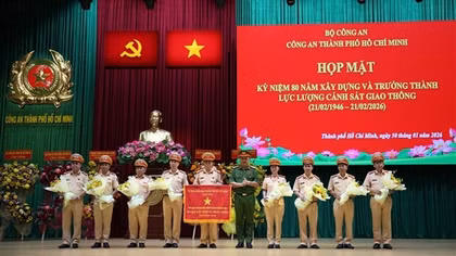 Cảnh sát giao thông TP Hồ Chí Minh, 80 năm xây dựng và trưởng thành