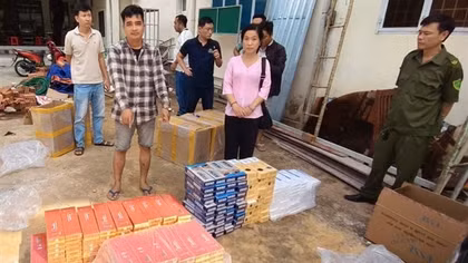 Phát hiện nhiều vụ buôn bán, vận chuyển thuốc lá lậu ngoại nhập số lượng lớn