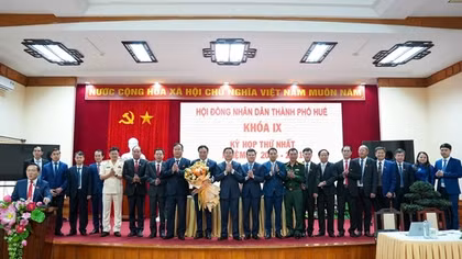 TP Huế kiện toàn nhiều chức danh lãnh đạo chủ chốt