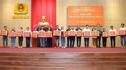 Công an tỉnh Gia Lai tổng kết “Chiến dịch Quang Trung”