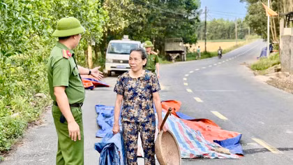Giữ bình yên từ những con đường quê ở vùng “đất lửa”