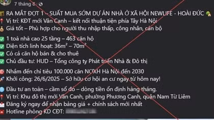Xử phạt các đối tượng rao bán “suất ngoại giao”, “suất nội bộ” nhà ở xã hội
