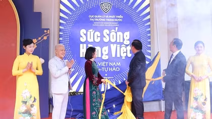 Khai mạc Không gian trưng bày, livestream “Sức sống hàng Việt”
